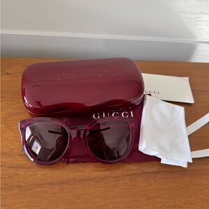 Gucci Women's Pink Sunglasses GG1315S 004